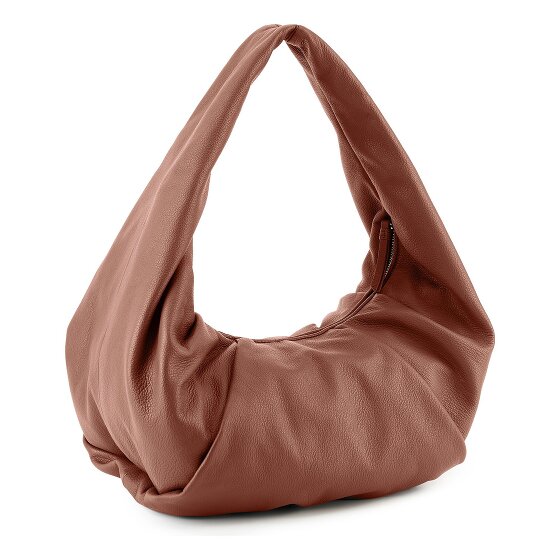 LES VISIONNAIRES Greta Shoulder Bag Genuine Leather 37 cm