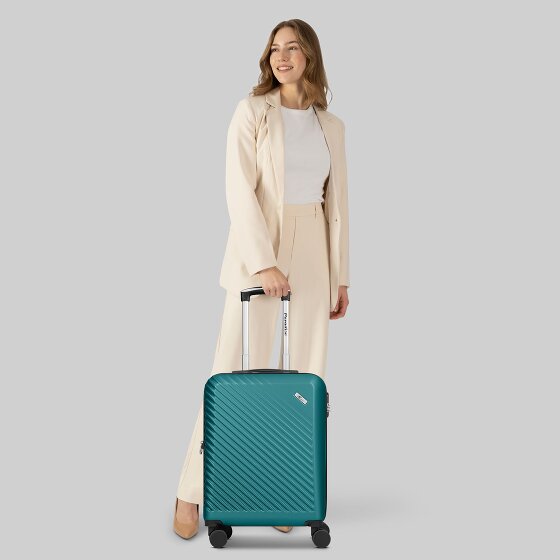 Check.In Paradise 2.0 4 wheels Cabin trolley S 58 cm with expansion pleat