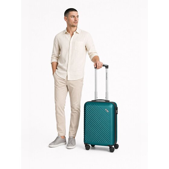 Check.In Paradise 2.0 4 wheels Cabin suitcase S 55 cm Expandable