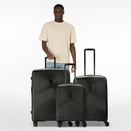 Gabol Radar 4 wheels Suitcase set 3-piece with expansion pleat