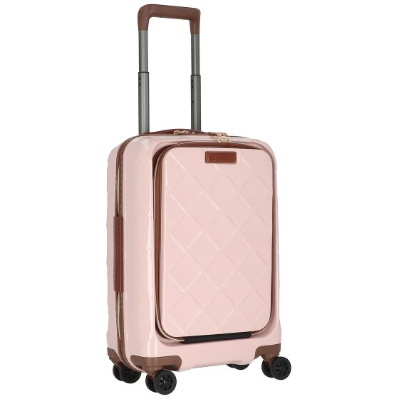 Stratic Leather & More 4 wheels Cabin trolley 55 cm Laptop compartment