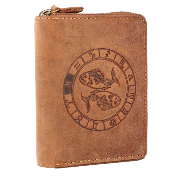 Greenburry Vintage zodiac wallet leather 10 cm