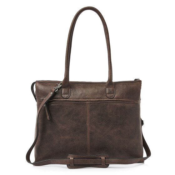 Castelijn & Beerens Carisma shoulder bag RFID leather 40 cm laptop compartment