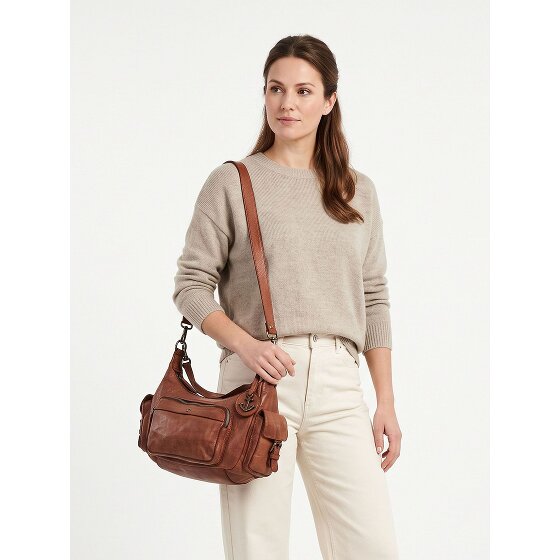 Harbour 2nd Anchor Love Shoulder Bag Genuine Leather 30 cm