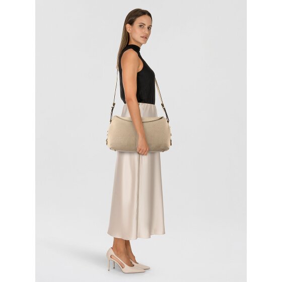 PINKO Saddle Horizontal Shoulder Bag Genuine Leather 34 cm