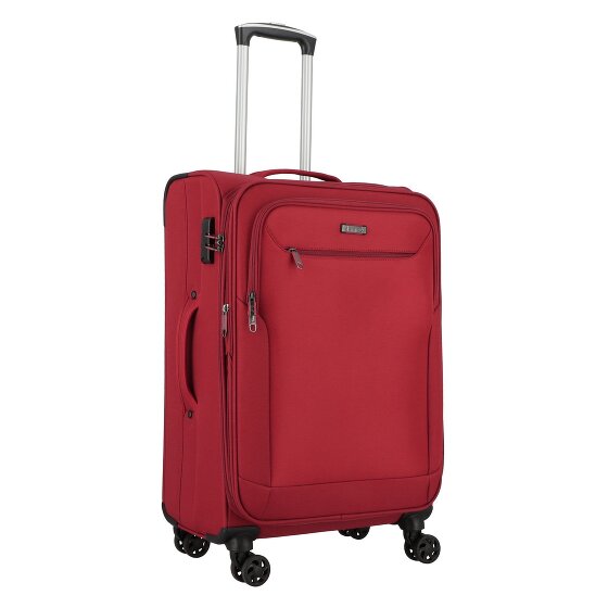 d&n Travel Line 6804 4 Roll Suitcase Set 3pcs.