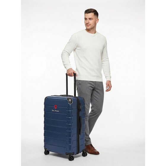 Tonino Lamborghini Milano 4 wheels Trolley L 72 cm Expandable