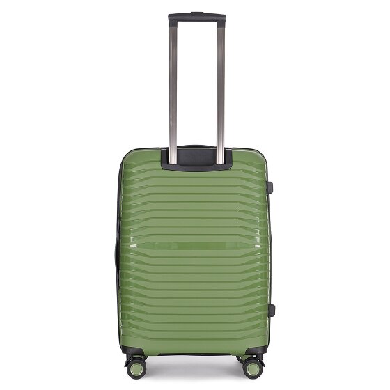 Stratic Bright+ 4 wheels Trolley M 66 cm with expansion pleat