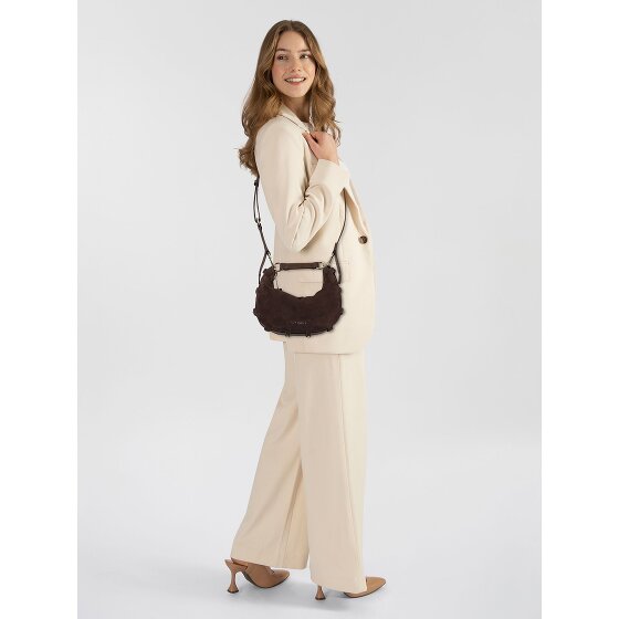 Hey Marly Lifetime Sister Suede Shoulder Bag Genuine Leather 25 cm