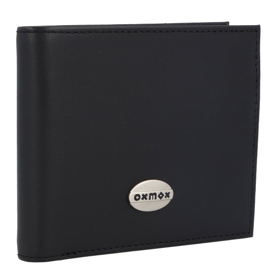 oxmox Leather Wallet RFID protection Leather 12 cm