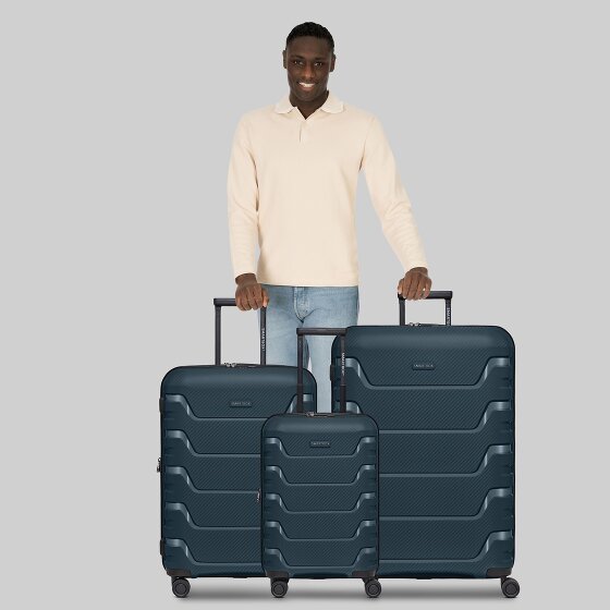 Smartbox Edition 01 4 wheels Suitcase set 3-piece with expansion pleat