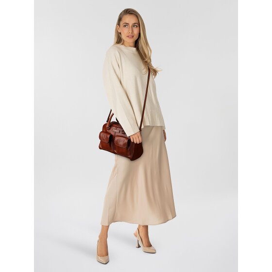 The Bridge Flora Handbag Leather 26 cm