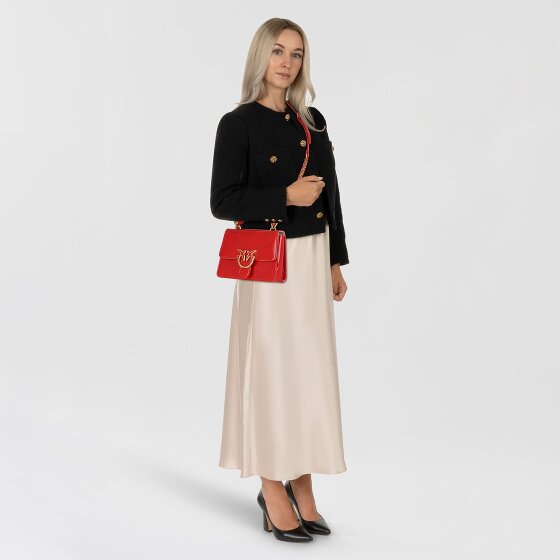 PINKO Love One Mini Bag Handbag Leather 18 cm