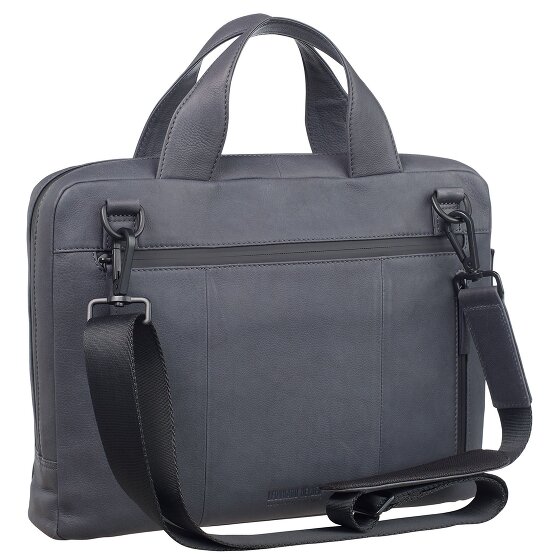 Leonhard Heyden Hague briefcase leather 38 cm laptop compartment