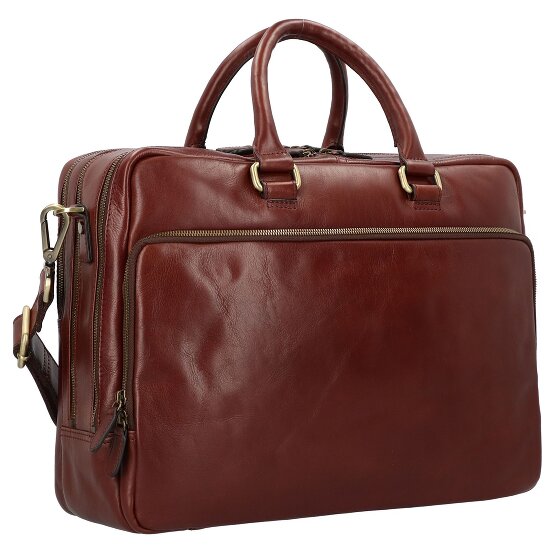 Leonhard Heyden Cambridge briefcase leather 40 cm