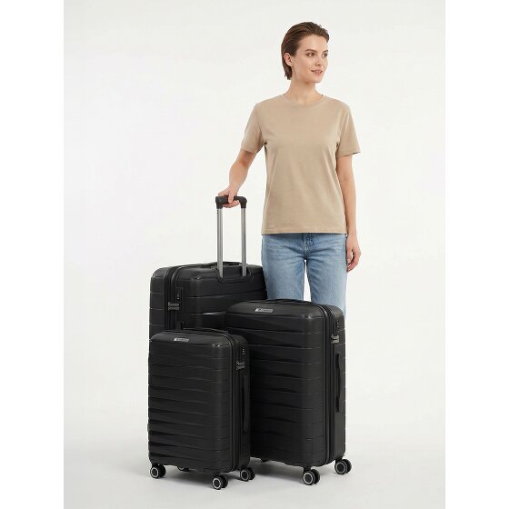 Franky London 4 wheels Suitcase set 3-piece Expandable