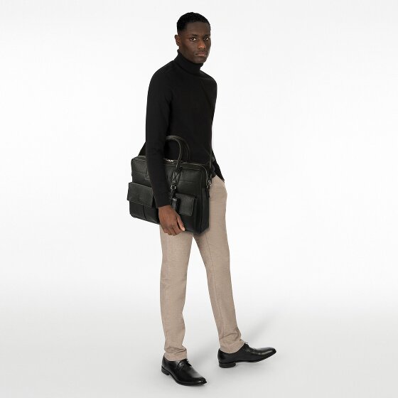 The Bridge Serristori Briefcase Leather 39 cm Laptop compartment
