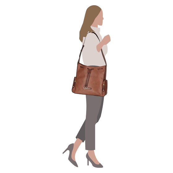 The Bridge Carlotta Shoulder bag Leather 34 cm
