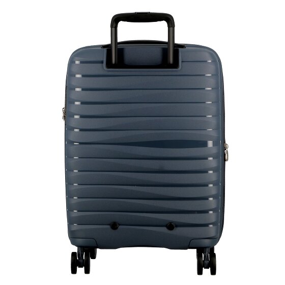 Jump Xwave 4 wheels Cabin trolley 55 cm with expansion pleat