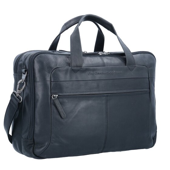 The Chesterfield Brand Wax Pull Up Briefcase Leather 44 cm Laptop compartment