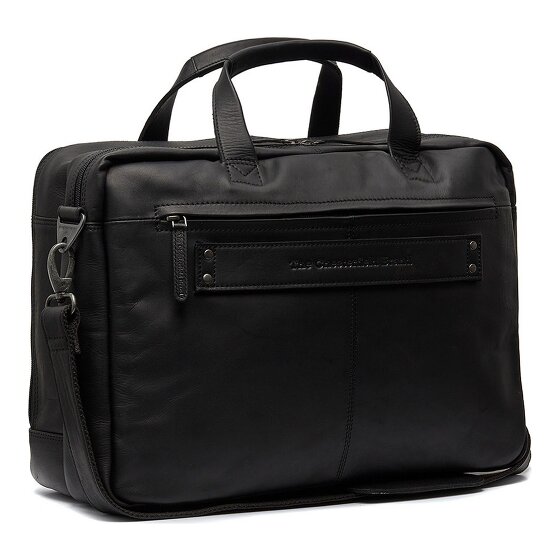 The Chesterfield Brand Wax Pull Up Briefcase Leather 44 cm Laptop compartment