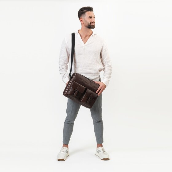 Farmhood Memphis Briefcases Messenger Leather 38 cm Laptop compartment