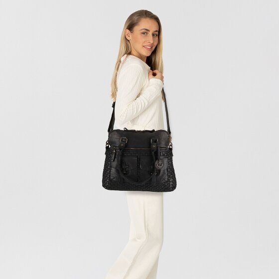 Harbour 2nd Urban Poets Alexandra-Up Shoulder Bag Genuine Leather 29 cm