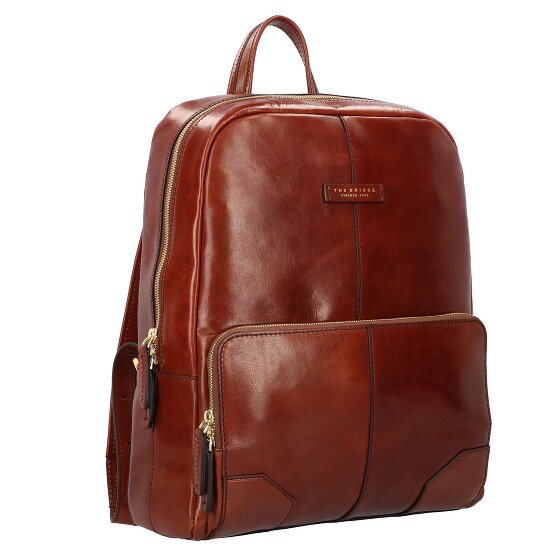The Bridge Vespucci backpack leather 41 cm laptop compartment