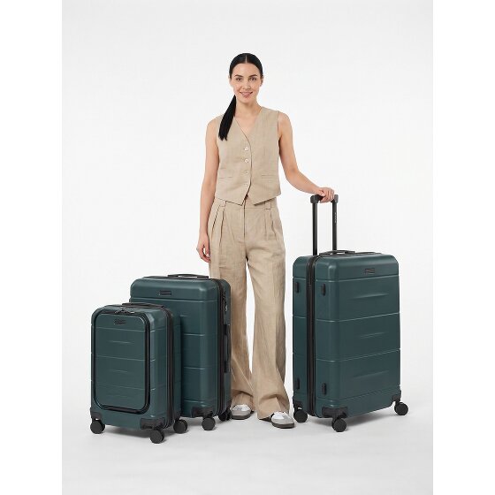 Police London 4 wheels Suitcase set 3-piece Expandable