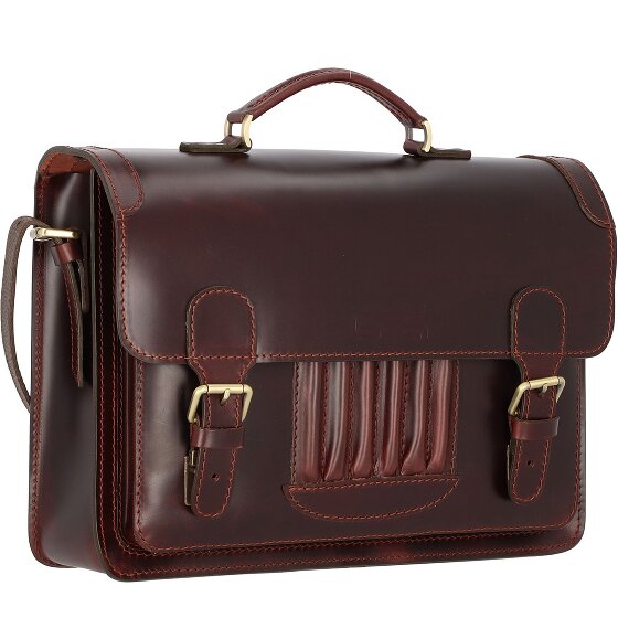 Mika Reed briefcase leather 39 cm