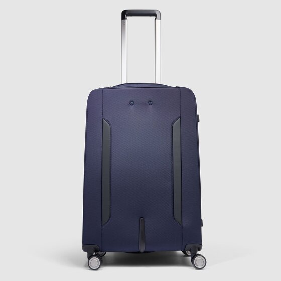 Piquadro Brief 4 wheels Trolley 68 cm with expansion pleat