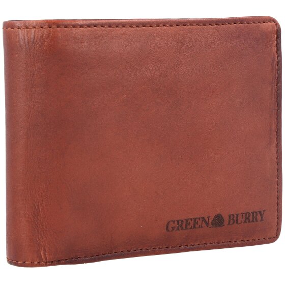 Greenburry Vintage Washed wallet leather 13 cm