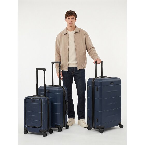 Police London 4 wheels Suitcase set 3-piece Expandable