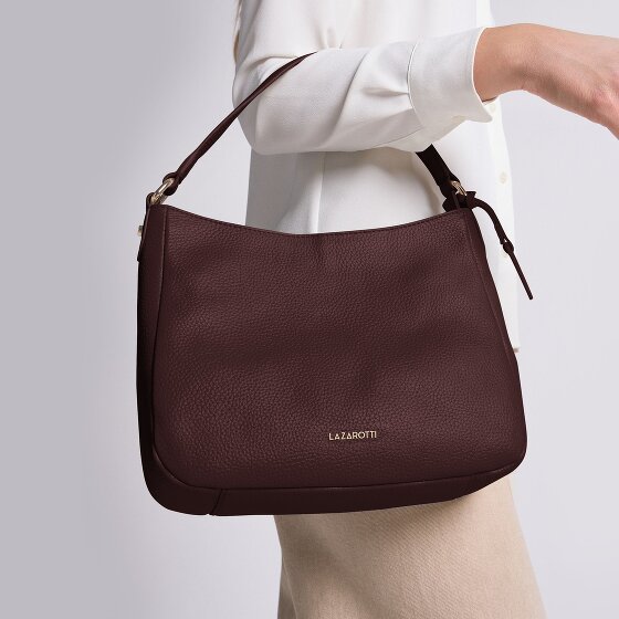 Lazarotti Bologna Leather Shoulder Bag Leather 27 cm