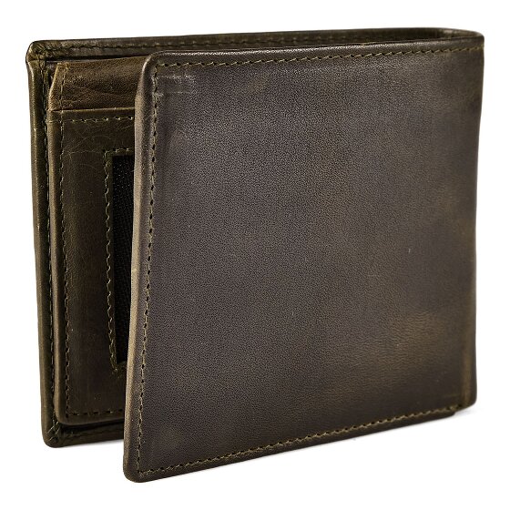 Greenburry Newport Wallet RFID protection Leather 11 cm