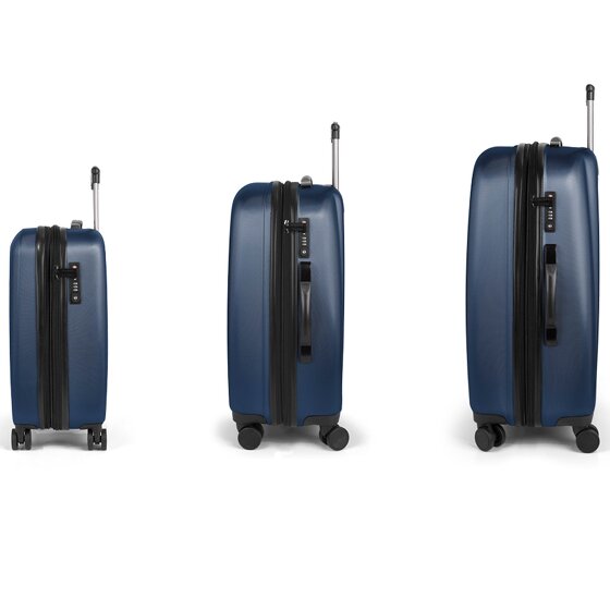 Gabol Paradise XP 4 wheels Suitcase set 3-piece with expansion pleat Gabol Paradise XP 4 wheels Suitcase set 3-piece with expansion pleat