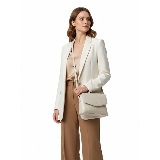 Lazarotti Bologna Leather Crossbody shoulder bag leather 22 cm