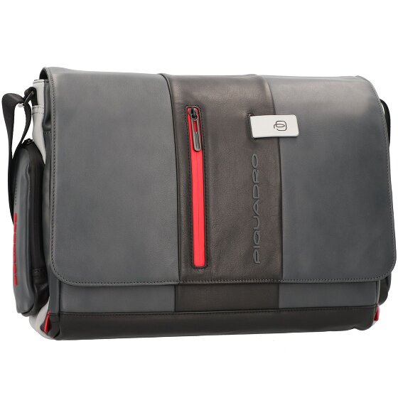Piquadro Urban Messenger leather 36 cm laptop compartment