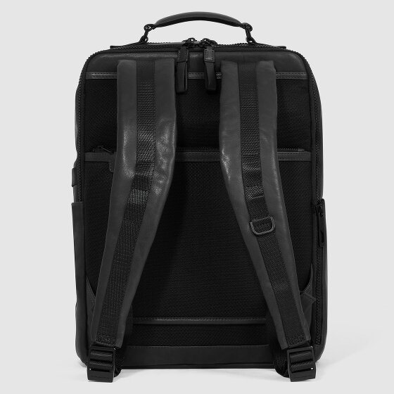 Piquadro Harper Business backpack Leather 42 cm Laptop compartment