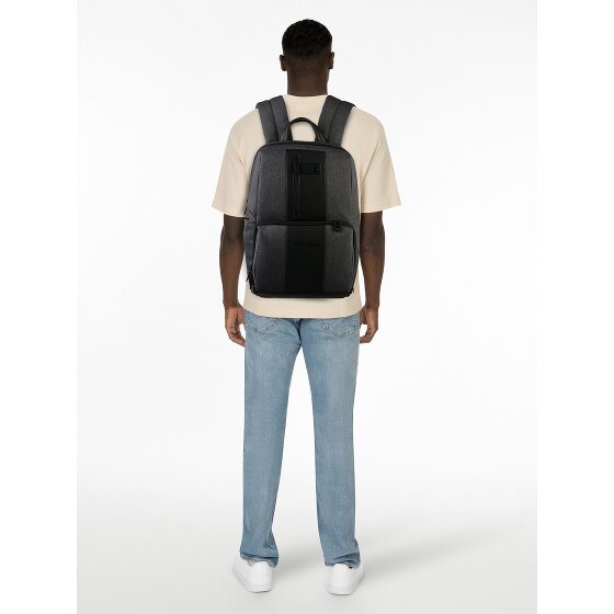 Piquadro Letter backpack 39 cm laptop compartment