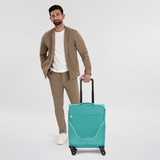 Stratic taska 4 Roll Cabin Trolley S 55 cm with Expanding Pleat