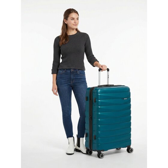 Bench Paris 4 wheels Trolley L 76 cm Expandable