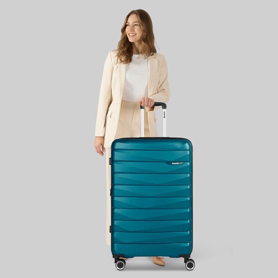 Bench Paris 4 wheels Trolley L 76 cm with expansion pleat