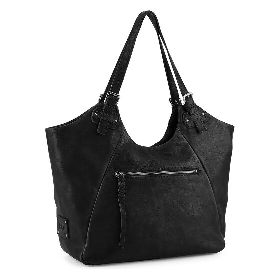 FredsBruder Calm Weave Shopper Bag Genuine Leather 45 cm