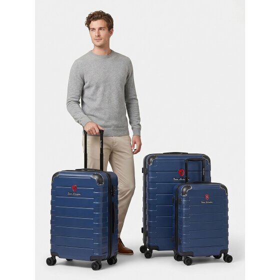 Tonino Lamborghini Tonino Lamborghini Milano Trolley 3-SET with expansion fold and XL Trunk