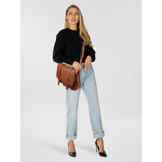 aunts & uncles Grandma's Luxury Club Briefcases Messenger Genuine Leather 34 cm Laptop compartment