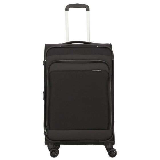 d&n Travel Line 9504 4 wheels Trolley M 67 cm with expansion pleat