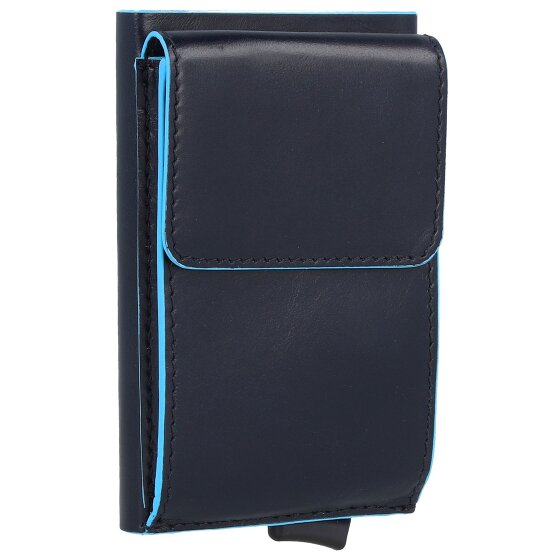 Piquadro Blue Square credit card case leather 6 cm