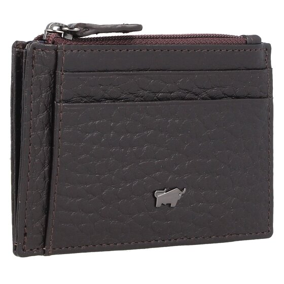 Braun Büffel Yannik Credit card case RFID protection Leather 11 cm