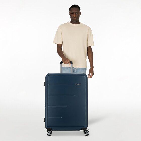 Gabol Future Plus 4 wheels Trolley 74 cm with expansion pleat